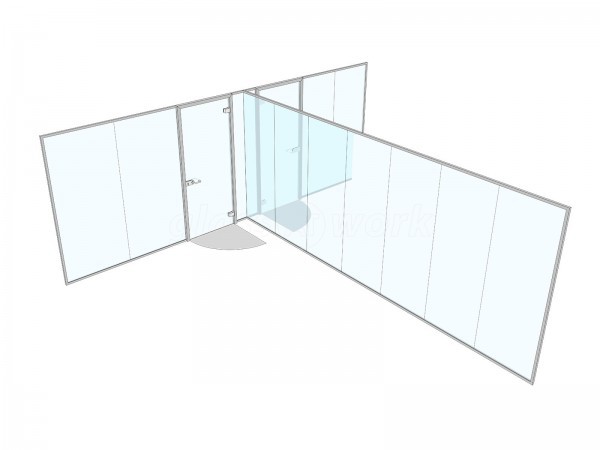 HB Sensors (Bognor Regis, West Sussex): Glass Office Partitions With Soundproofing