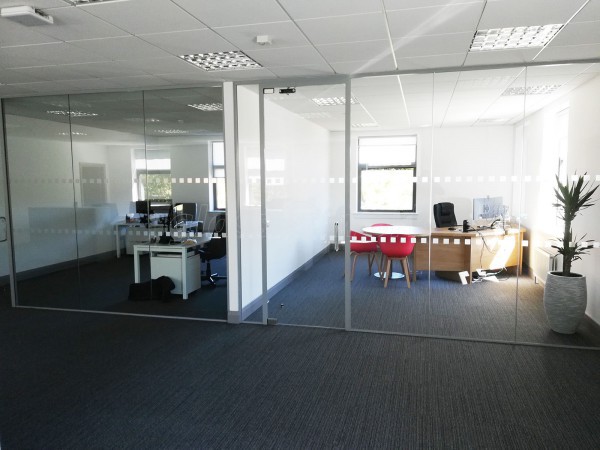 Heron Bros (Central Glasgow, Lanarkshire): Glass Office Fit-Out With Five Acoustic Partition Walls