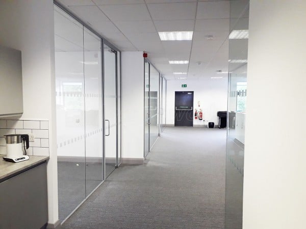 Heron Bros (Central Glasgow, Lanarkshire): Glass Office Fit-Out With Five Acoustic Partition Walls