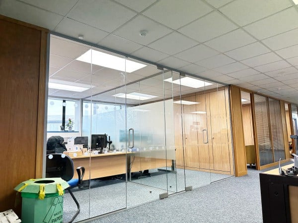 H and S Property Services (Hoxton, London): Glass Office Pods