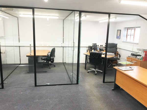 Business Savings Experts (Harpenden, Hertfordshire): Glass Office Walls With Black Frame