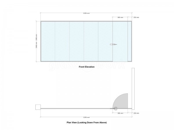 Hillfoot Steel (Sheffield, South Yorkshire): Glass Office Partition