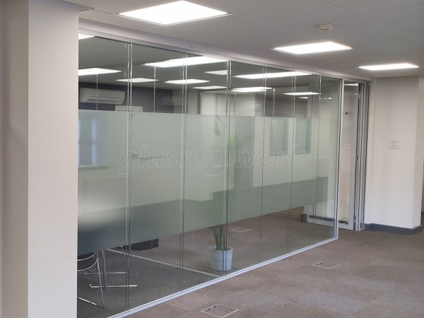 Hillfoot (Hillsborough, Sheffield): Double Glazed Glass Partitions With Soundproof Glass