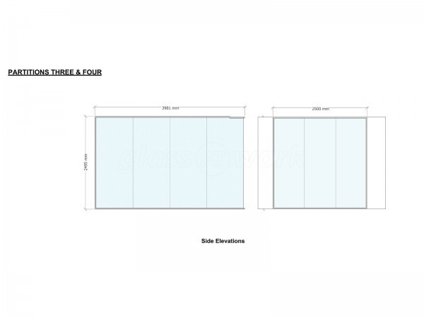 Hillfoot (Hillsborough, Sheffield): Double Glazed Glass Partitions With Soundproof Glass