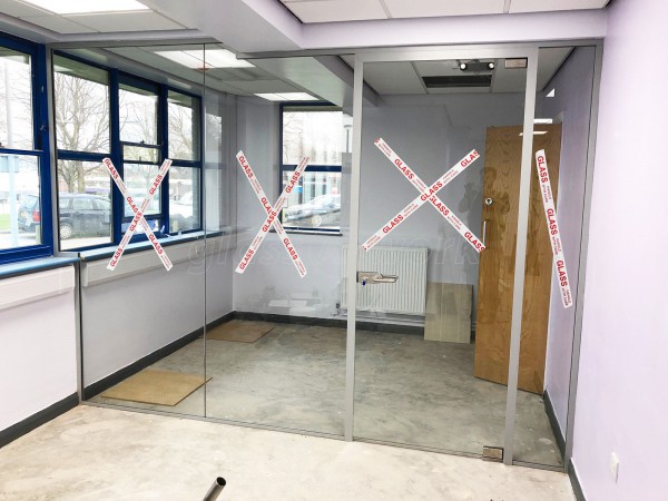 Clovemead Ltd (Chester, Chesh​ire): Hospital Glass Office Walls