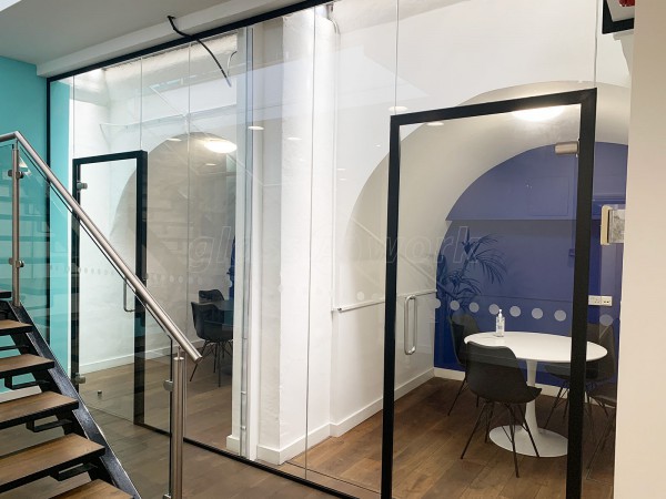 Housekeep (Farringdon, London): Acoustic Glass Office Front With Glass Doors