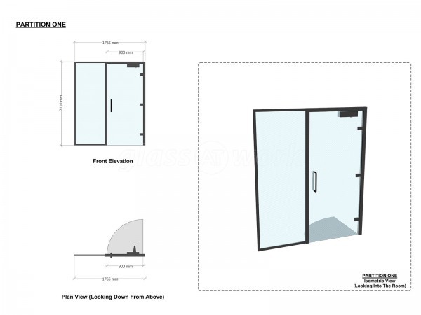 Howard Civil Engineering (Seacroft, Leeds): Commercial Glass Office Installation