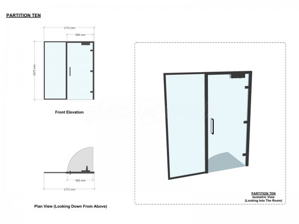 Howard Civil Engineering (Seacroft, Leeds): Commercial Glass Office Installation