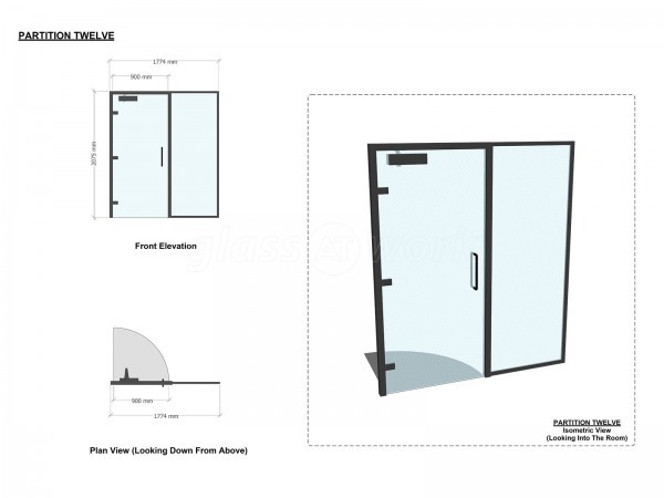 Howard Civil Engineering (Seacroft, Leeds): Commercial Glass Office Installation