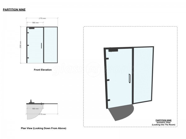 Howard Civil Engineering (Seacroft, Leeds): Commercial Glass Office Installation