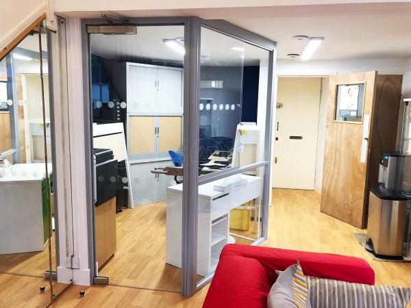 Humanify Ltd (Wandsworth, London): Glass Wall With Sliding Glass Hatch