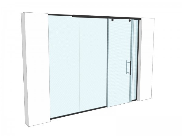 IPE Developments (Mayfair, London): Glass Partition with Sliding Door
