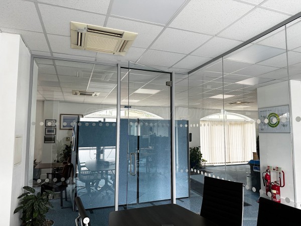ISB Global (Brentford, London): Acoustic Glass Corner Office