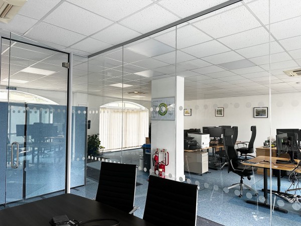 ISB Global (Brentford, London): Acoustic Glass Corner Office
