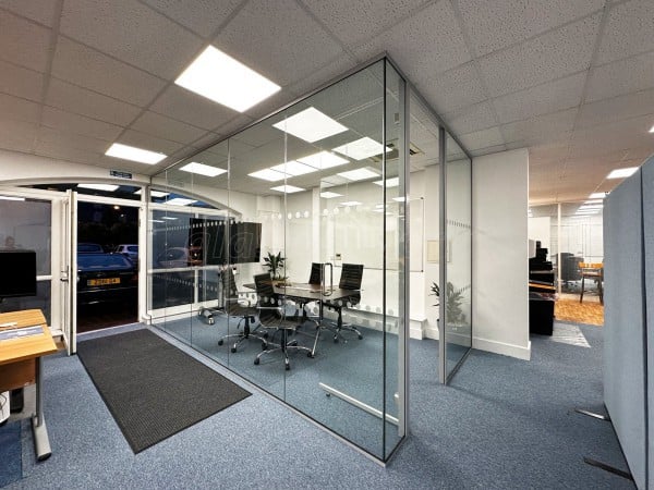 ISB Global (Brentford, London): Acoustic Glass Corner Office