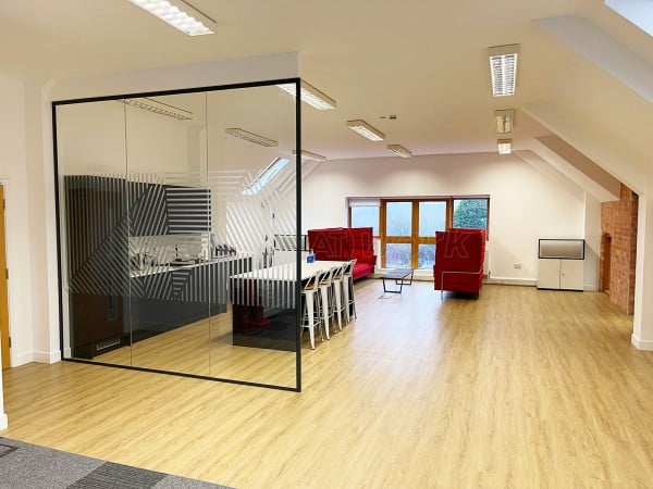 Single Glazed Frameless Glass Office Partitioning