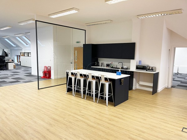 ISI Global (Lutterworth, Leicestershire): Glass Office Room Divider Screen