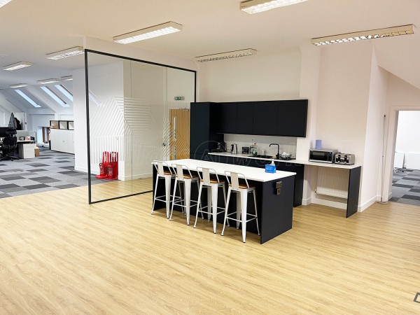 ISI Global (Lutterworth, Leicestershire): Glass Office Room Divider Screen