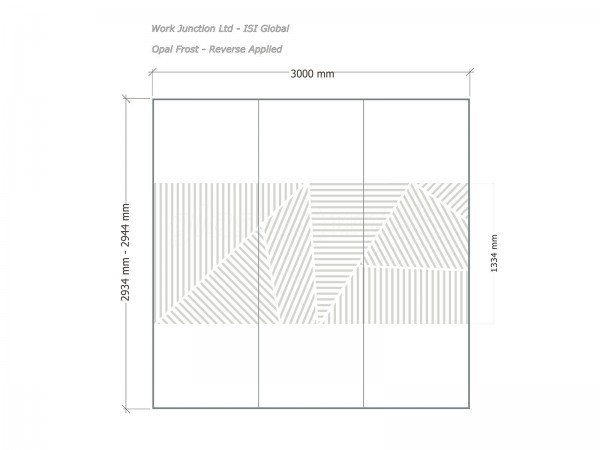 ISI Global (Lutterworth, Leicestershire): Glass Office Room Divider Screen