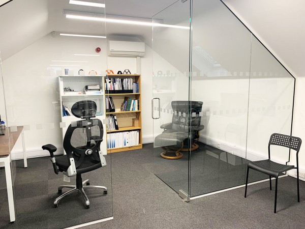 Incat Crowther (Romsey, Hampshire): Loft Room Frameless Glass Office Wall and Door