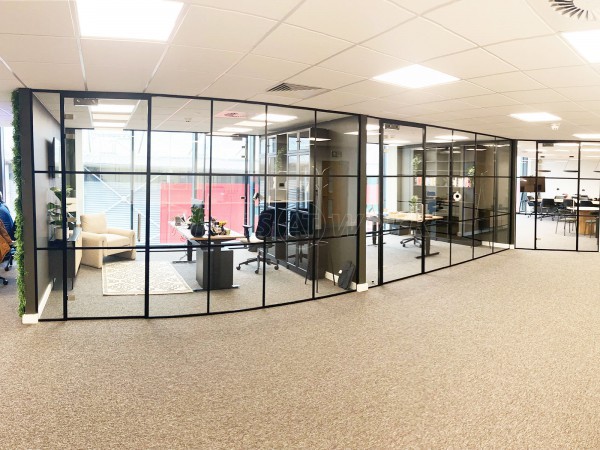 Inovus Medical (St Helens, Merseyside): T-Bar Glass Office Suite