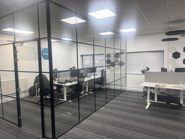 Intellisoft Ltd (Doncaster, South Yorkshire): T-Bar Corner Room With High Ceiling