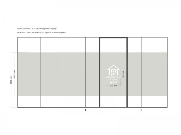 John Hampden Surgery (Great Missenden, Buckinghamshire): Glass Partition Stepped Wall