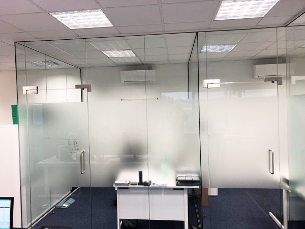 Skyler Contracting Ltd (Rochester, Kent): Commercial Glass Office Fit-Out With Frameless Doors
