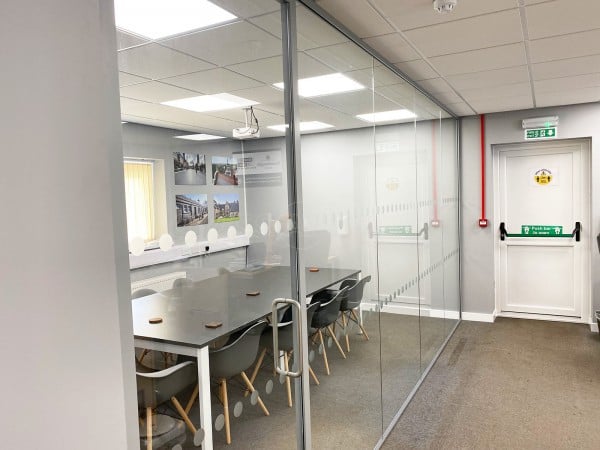 Ketley Brick Company Ltd (Brierley Hill, West Midlands): Commercial Glass Office Partition Installation