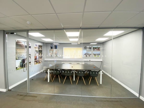 Ketley Brick Company Ltd (Brierley Hill, West Midlands): Commercial Glass Office Partition Installation