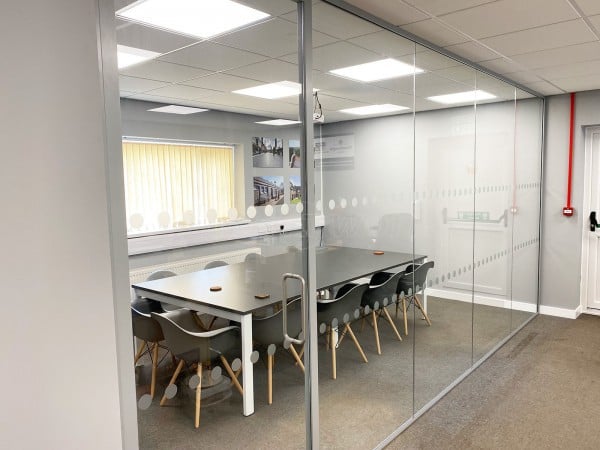 Ketley Brick Company Ltd (Brierley Hill, West Midlands): Commercial Glass Office Partition Installation