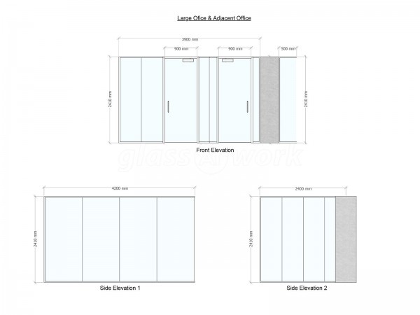 Knowledge Schools Trust (Ravenscourt Park, London): Laminated Acoustic Glass Offices