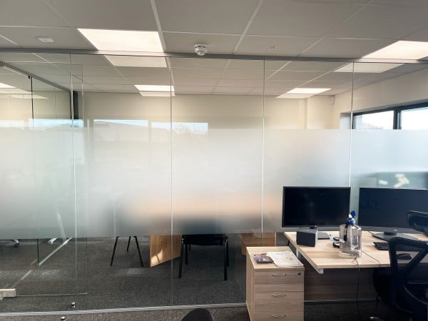 LLM Properties (Pershore, Worcestershire): Showroom Glass Office Partitions
