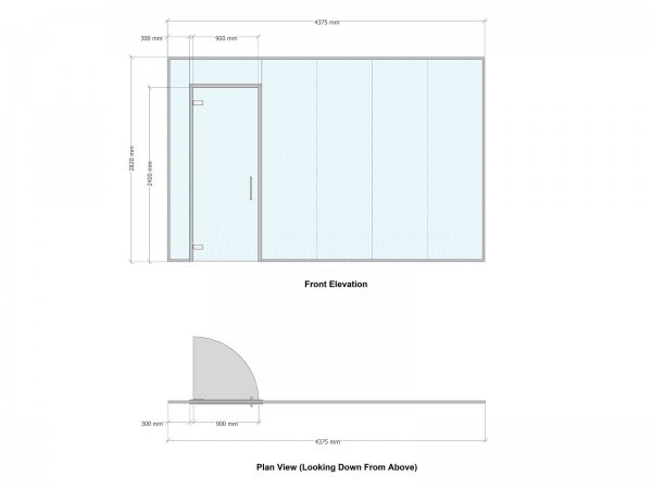 LS Studios London Ltd (Aldgate, London): Laminated Acoustic Glass Office Partition