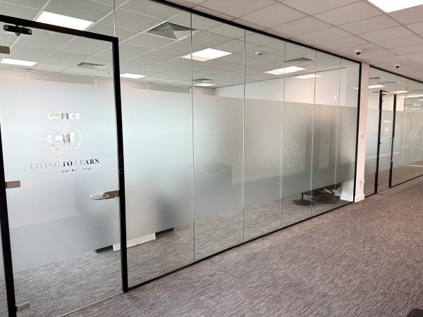 Living to Learn North East  (North Shields, Tyne & Wear): Toughened Glass Office Partitions
