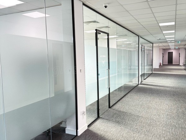 Living to Learn North East  (North Shields, Tyne & Wear): Toughened Glass Office Partitions