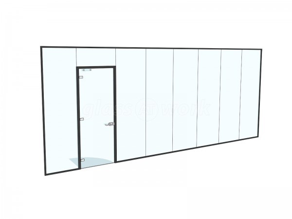 Living to Learn North East  (North Shields, Tyne & Wear): Toughened Glass Office Partitions