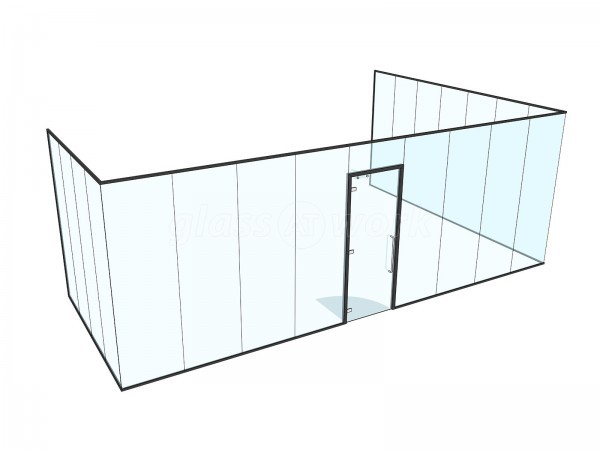 Living to Learn North East  (North Shields, Tyne & Wear): Toughened Glass Office Partitions