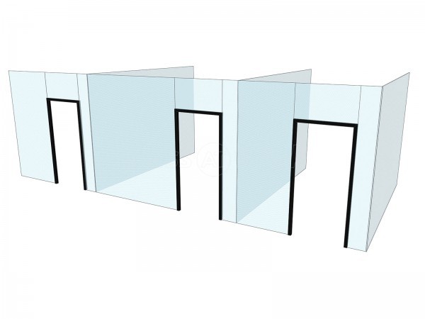 LOANPAD (Maida Vale, London): Glass Office Fit-Out Using Acoustic Glazing