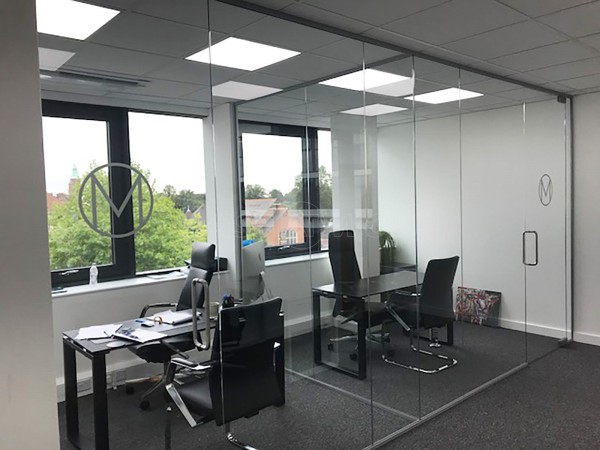 Woolbro Morris Ltd (Finchley, London): Glass Partition Office Fit-Out in London