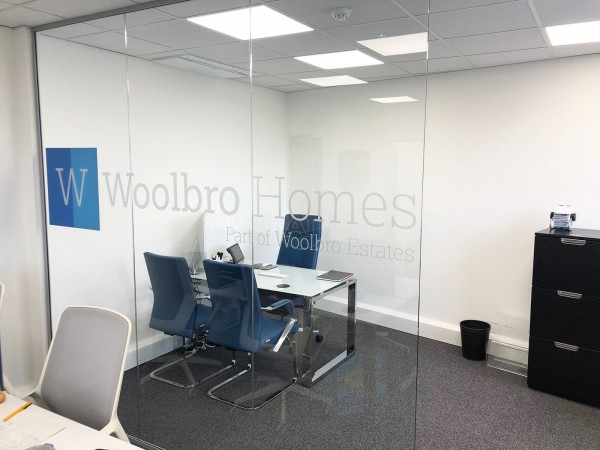 Woolbro Morris Ltd (Finchley, London): Glass Partition Office Fit-Out in London