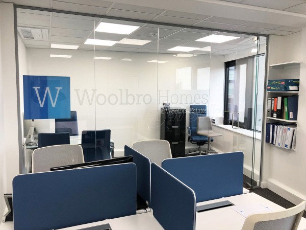 Woolbro Morris Ltd (Finchley, London): Glass Partition Office Fit-Out in London