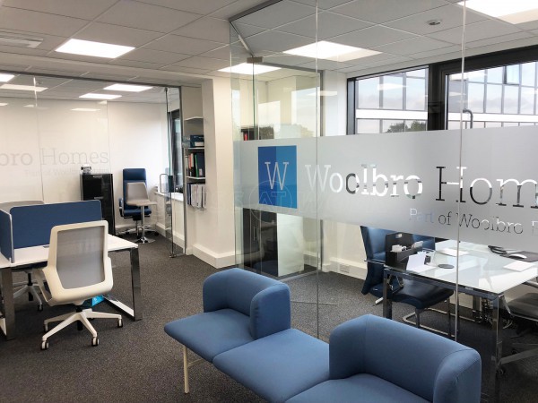 Woolbro Morris Ltd (Finchley, London): Glass Partition Office Fit-Out in London