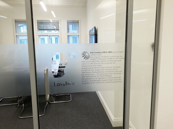 Kiwi Power/Dant Properties (Finsbury Circus, London): Glass Partitions With Doors and Window Film