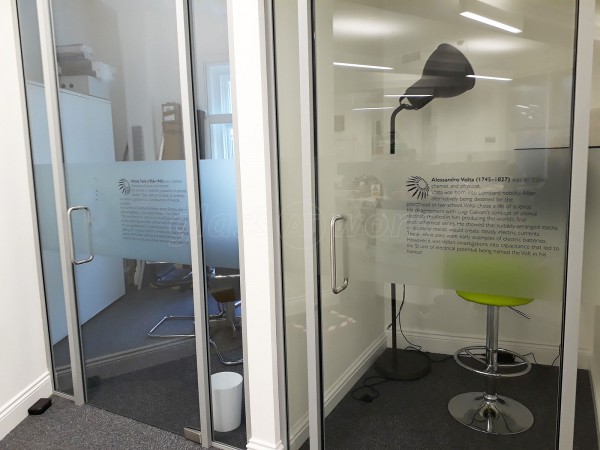 Kiwi Power/Dant Properties (Finsbury Circus, London): Glass Partitions With Doors and Window Film