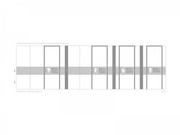 Kiwi Power/Dant Properties (Finsbury Circus, London): Glass Partitions With Doors and Window Film