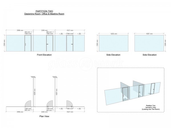 Lush Fashion Limited (Leicester, Leicestershire): Multiple Glazed Offices Using Toughened Frameless Glass