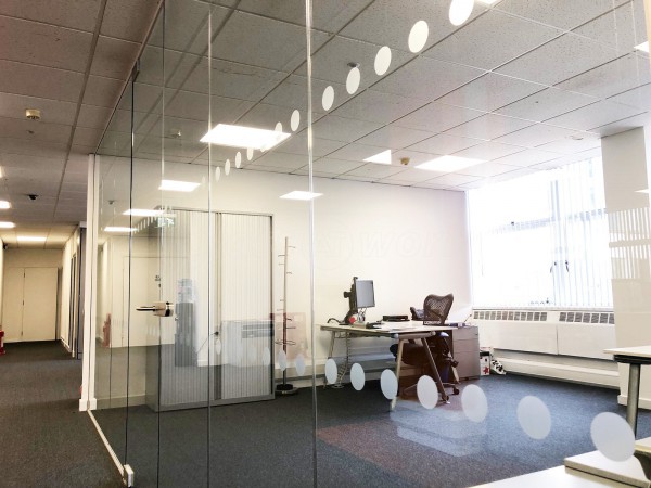 Managed Enterprise Technologies Ltd (Edgbaston, Birmingham): Toughened Glass Office Partition, Frameless Door