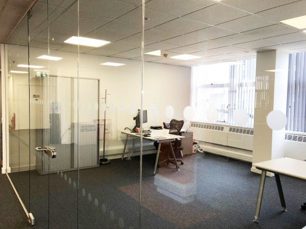 Managed Enterprise Technologies Ltd (Edgbaston, Birmingham): Toughened Glass Office Partition, Frameless Door