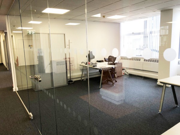 Managed Enterprise Technologies Ltd (Edgbaston, Birmingham): Toughened Glass Office Partition, Frameless Door